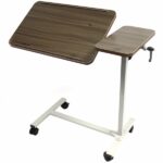 Over Bed Table-Dual Top Laminated Wood