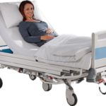 Hospital Bed - Deka 4S Chrystal White Framework (Excl. Mattress)