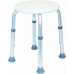 Bath Stool Round Adjustable Height
