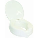 Raised Toilet Seat 4" With Lid