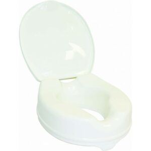 Raised Toilet Seat 4" With Lid
