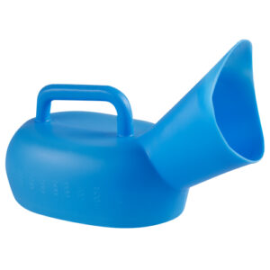 Female Urinal Blue Plastic - 900 Ml