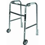 Folding Walker+Wheels+Push Down Brakes