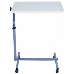 Over Bed Table - Swivel Top With Castors