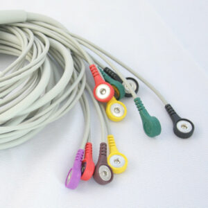 Ecg Cable - 10 Lead + Button