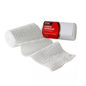 Mx Crepe Bandage 100Mm X 4.5M - Clips(12'S)