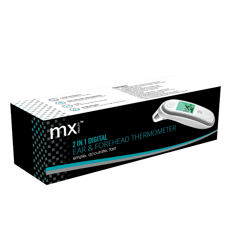 Mx 4 In 1 Ear, Forehead, Room and Surface Thermometer - Image 2