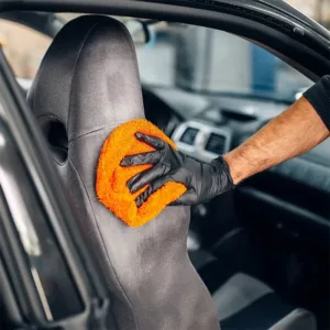 Black Nitrile Gloves Powder Free Disposable (Large)