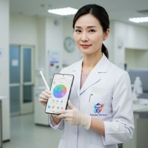 White Nitrile Gloves Powder Free