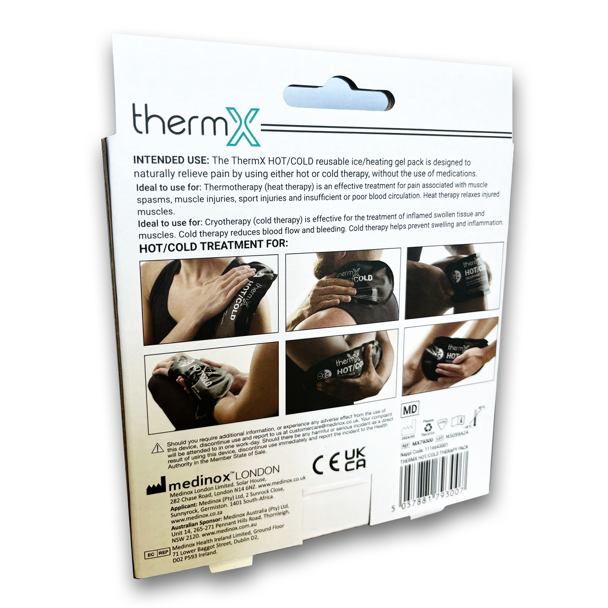 Thermx Reusable Hot &Amp; Cold Gel Pack (3-Pack) - Image 2