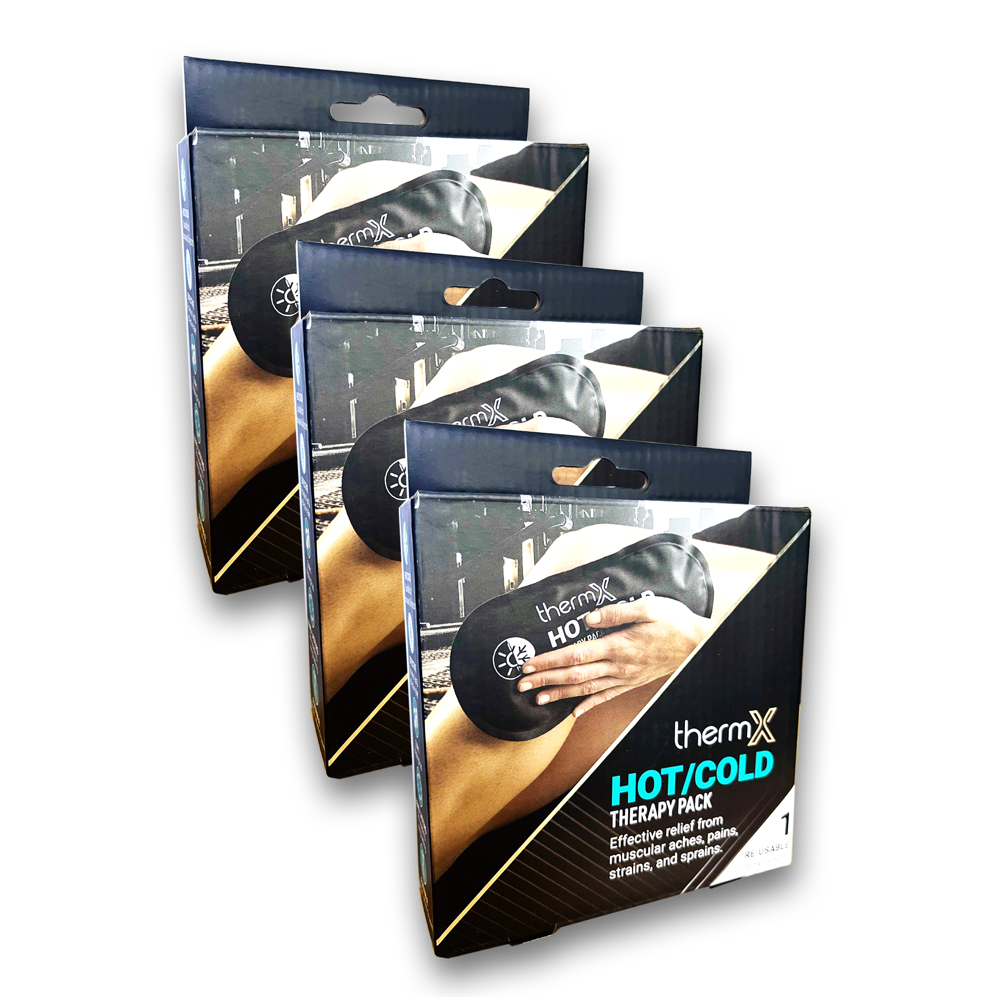 Thermx Reusable Hot &Amp; Cold Gel Pack (3-Pack)