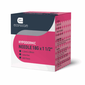 Econocare Needle18G X 1.5 (1.2Mmx38Mm)