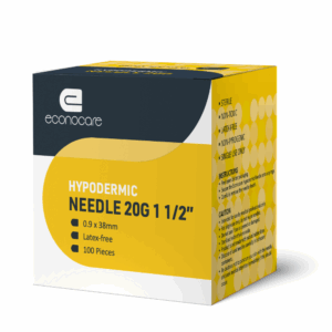 Econocare Needle20G X 1.5 (0.9Mmx38Mm)