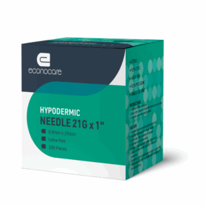 Econocare Needle21G X 1 (0.8Mmx25Mm)