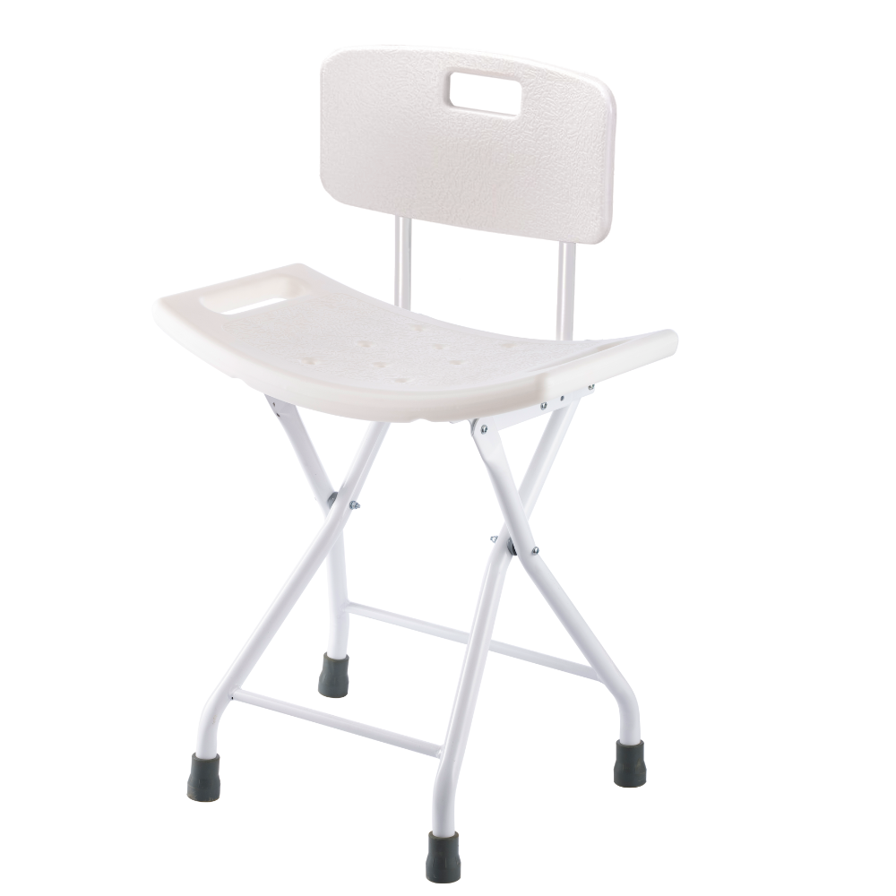 Mx Shower Chair Foldable With Backrest - Image 2