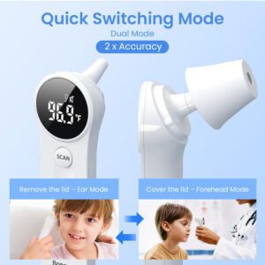 Bionex Ear & Forehead Thermometer | Advanced Infrared Sensor
