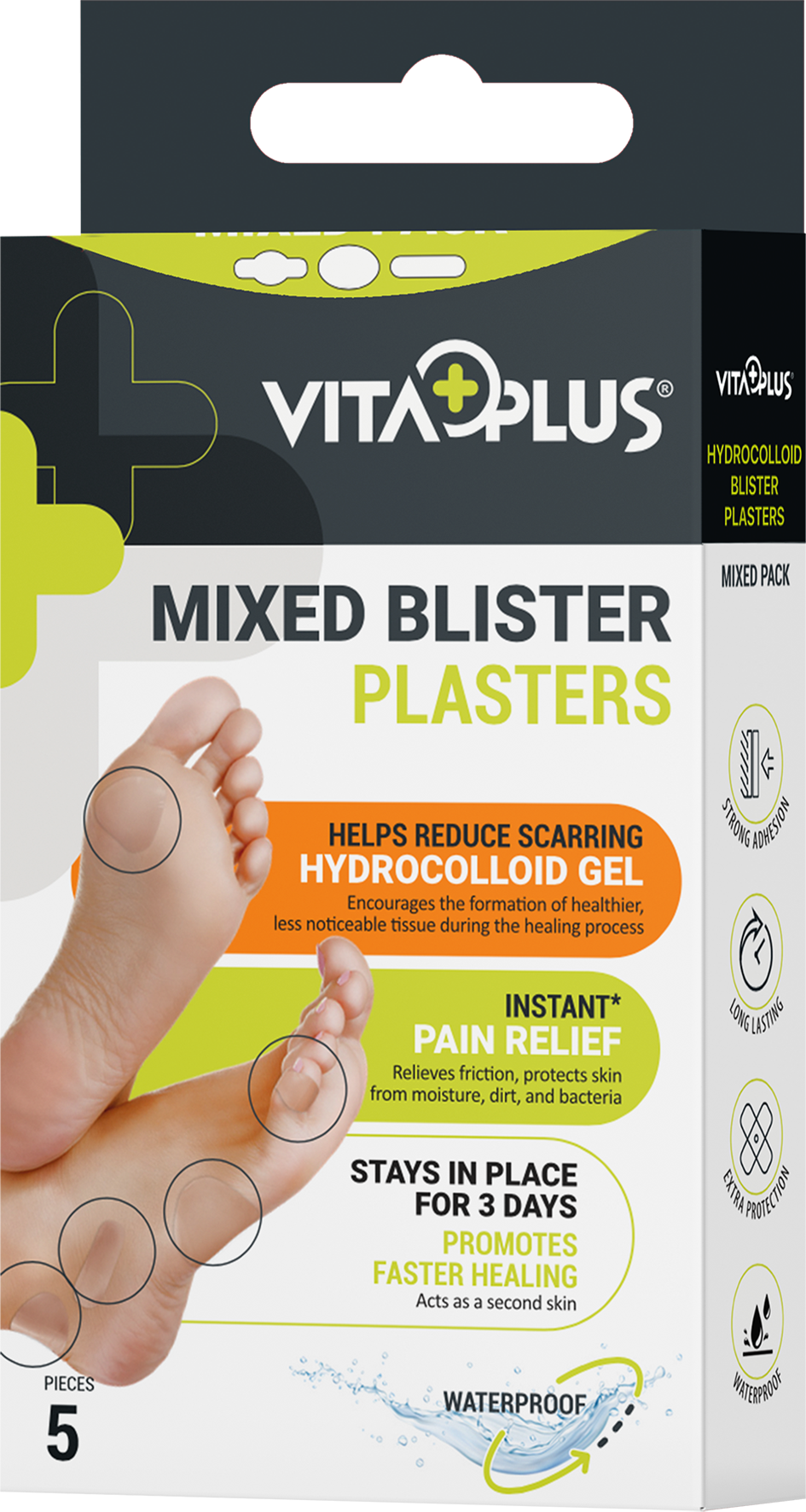 Vp Callus & Blister Plasters Mixed Sizes (5'S)