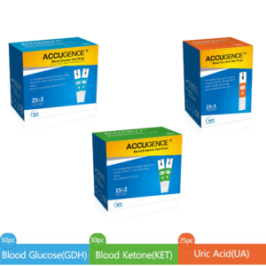 Accugence Multi-Function Blood Meter | 3-in-1 Starter Kit