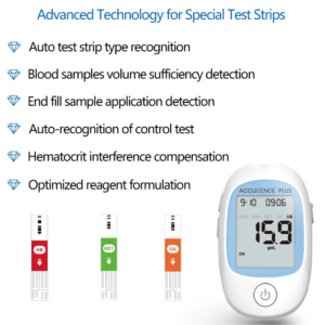 Accugence Multi-Function Blood Meter | 4-in-1 Starter Kit