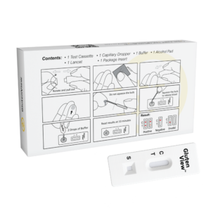 GlutenView Celiac Test | Rapid Home Screening