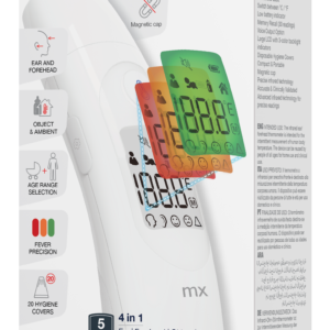 Mx 4 In 1 Ear, Forehead, Room and Surface Thermometer
