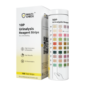 Multi-Check 10 Urinalysis Strips | Home Health Screening