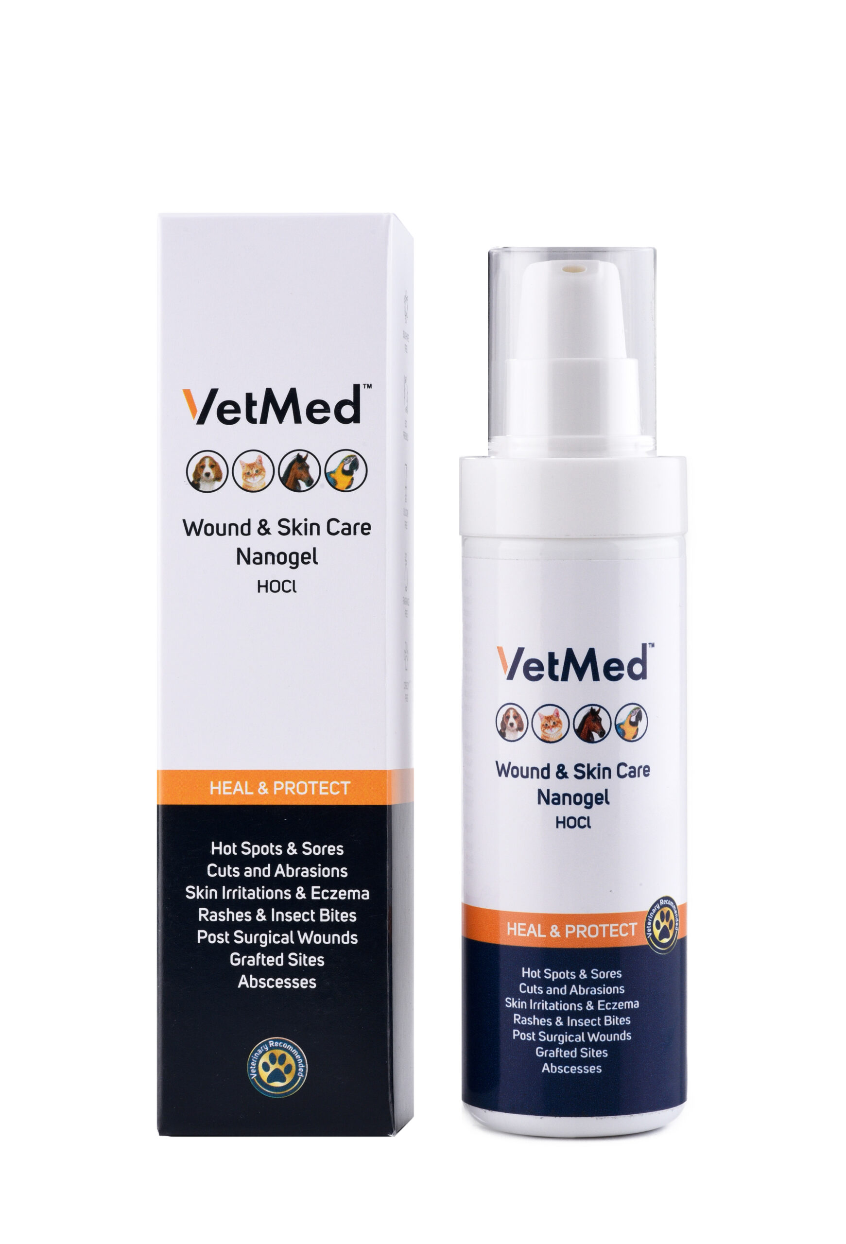 VetMed Wound & Skin Care Topical Nanogel - 125mL