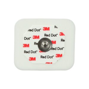 Solventum Red Dot Stress ECG Electrodes  (Formerly 3M) 1000's