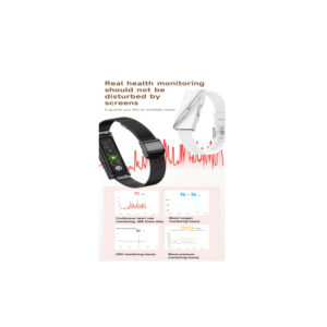 Unisex Smart bracelet (Black)
