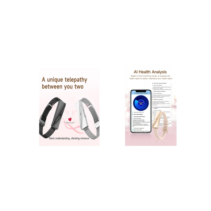 Unisex Smart bracelet (Black) - Image 12