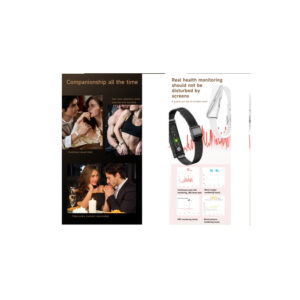 Unisex Smart bracelet (Black)
