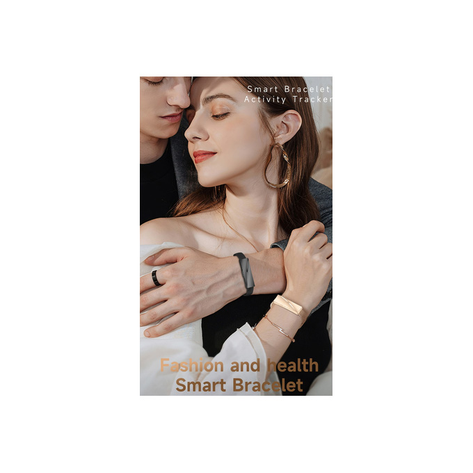 Unisex Smart bracelet (Black) - Image 3